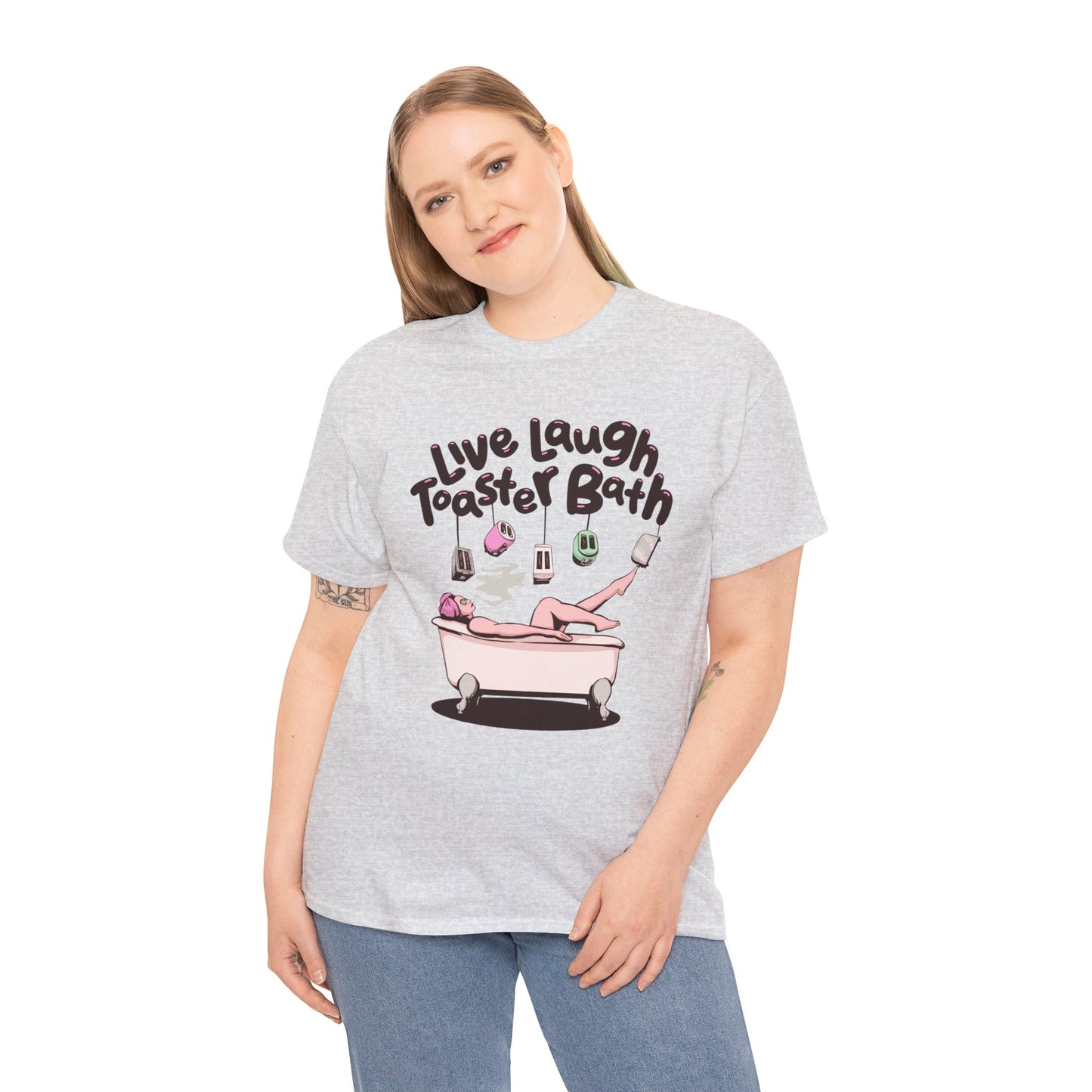 Toaster Bath Unisex Heavy Cotton Tee