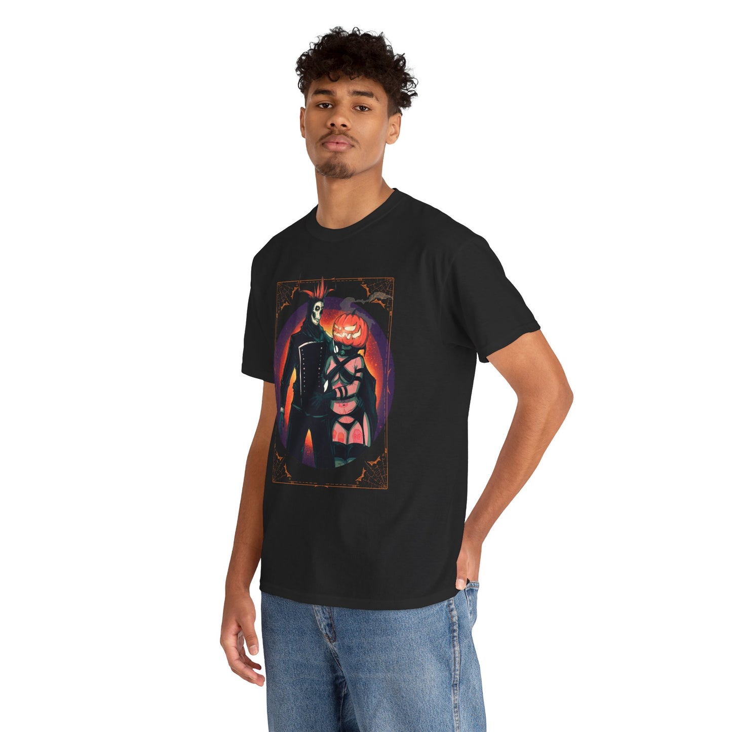 Pumpkin King & Queen Unisex Heavy Cotton Tee