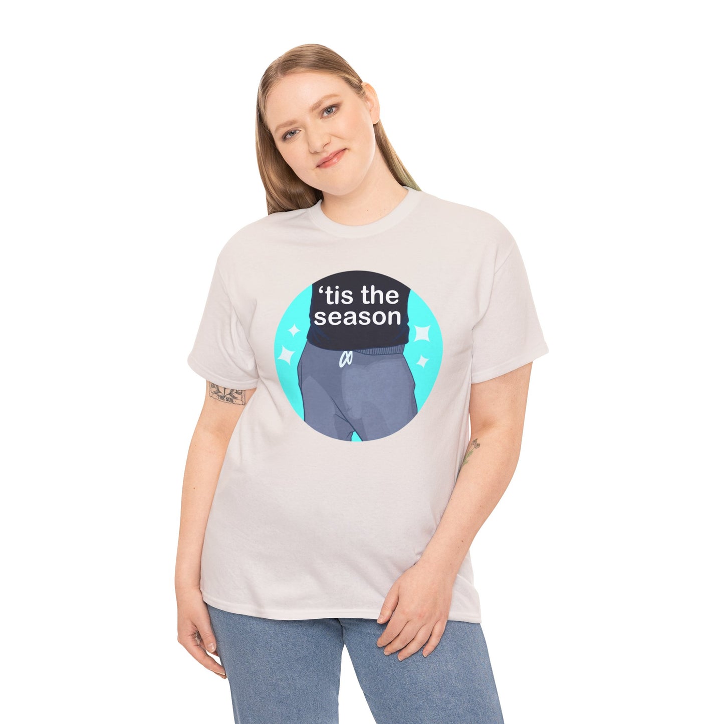 Sweatpants Season Unisex Heavy Cotton Tee