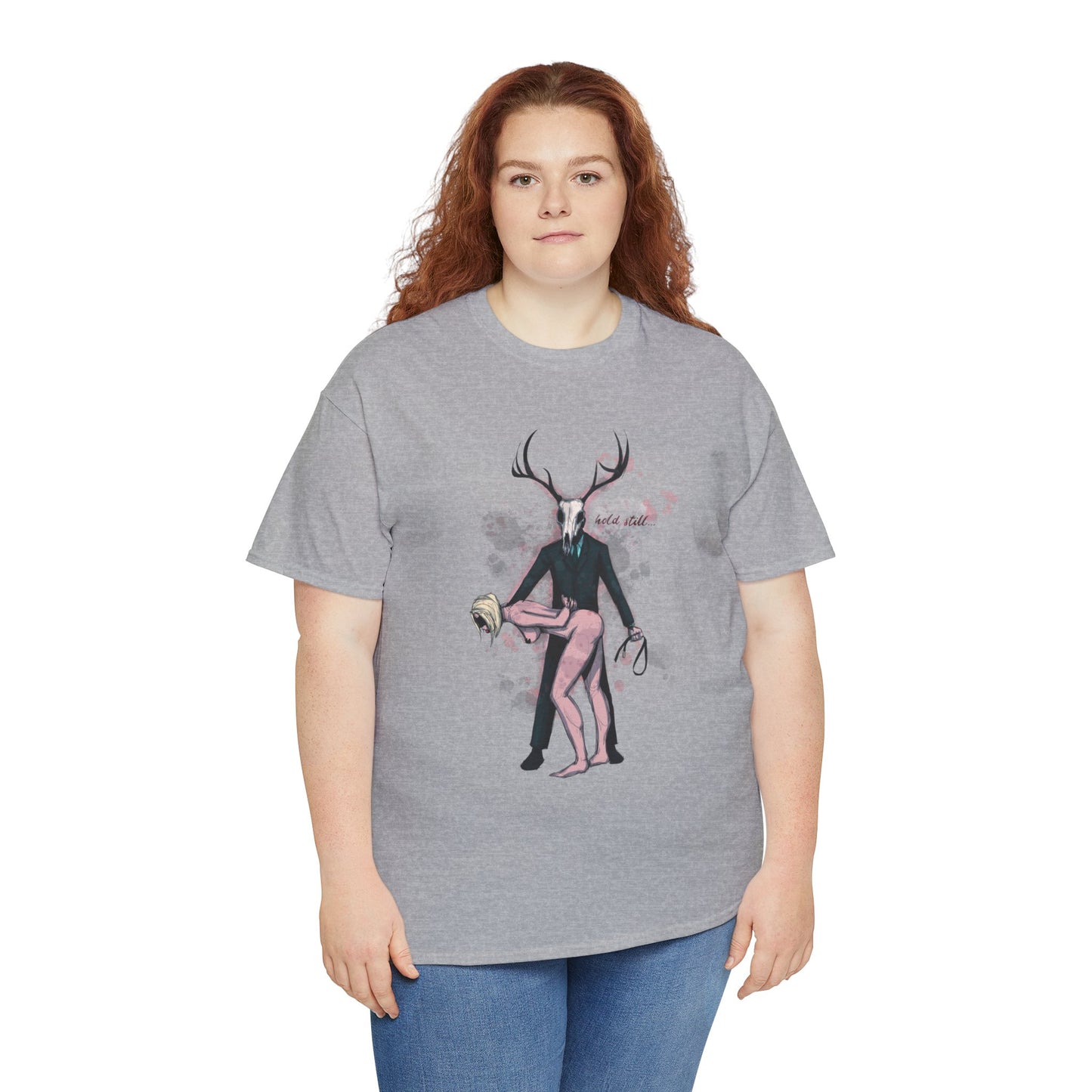 Deer Daddy Series 3: Hold Still Unisex Heavy Cotton Tee