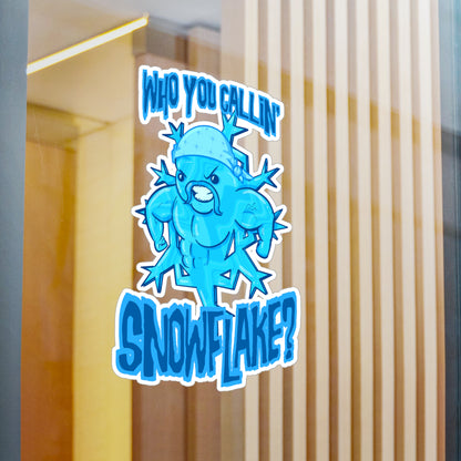 Snowflake Kiss-Cut Vinyl Decal