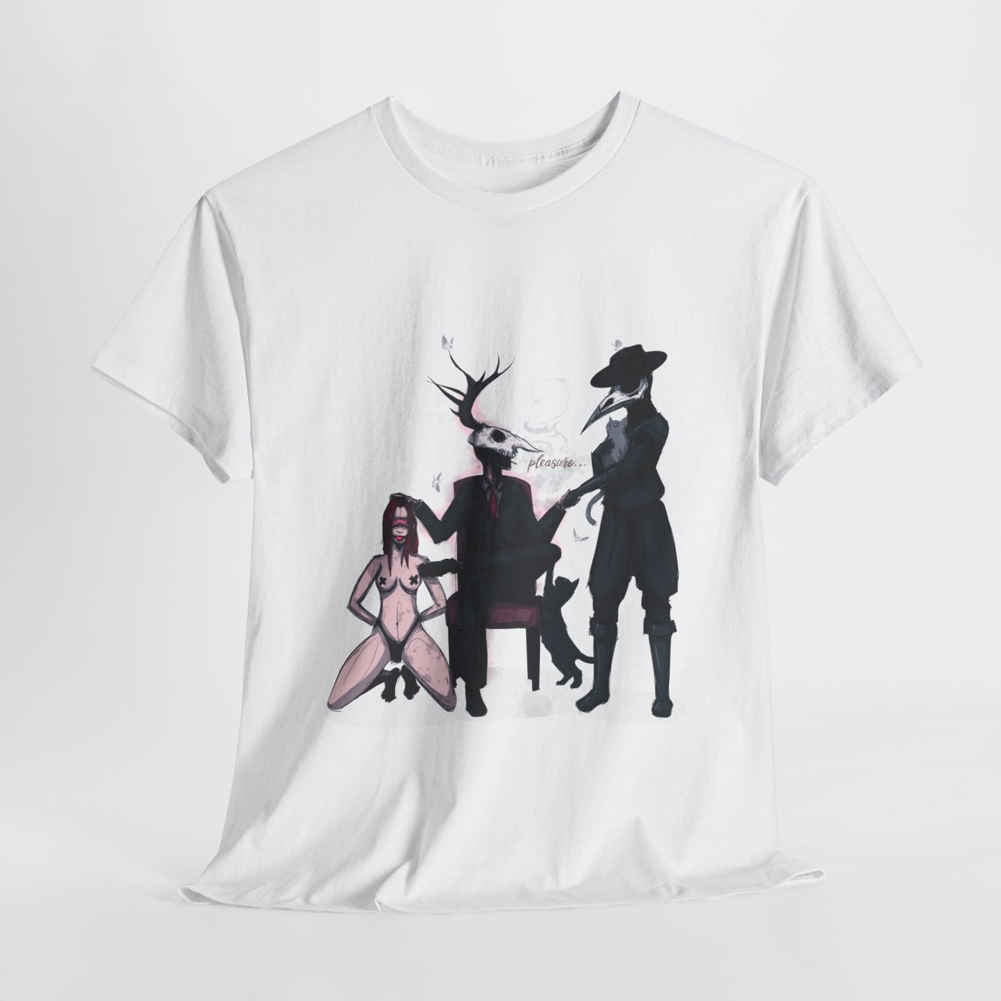 Deer Daddy / Nocturnal Unisex Heavy Cotton Tee