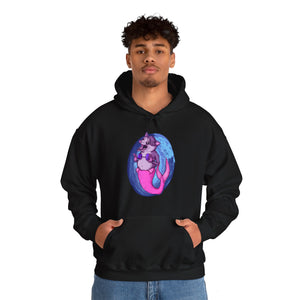 Mermaid Opossum Unisex Heavy Blend Hooded Sweatshirt