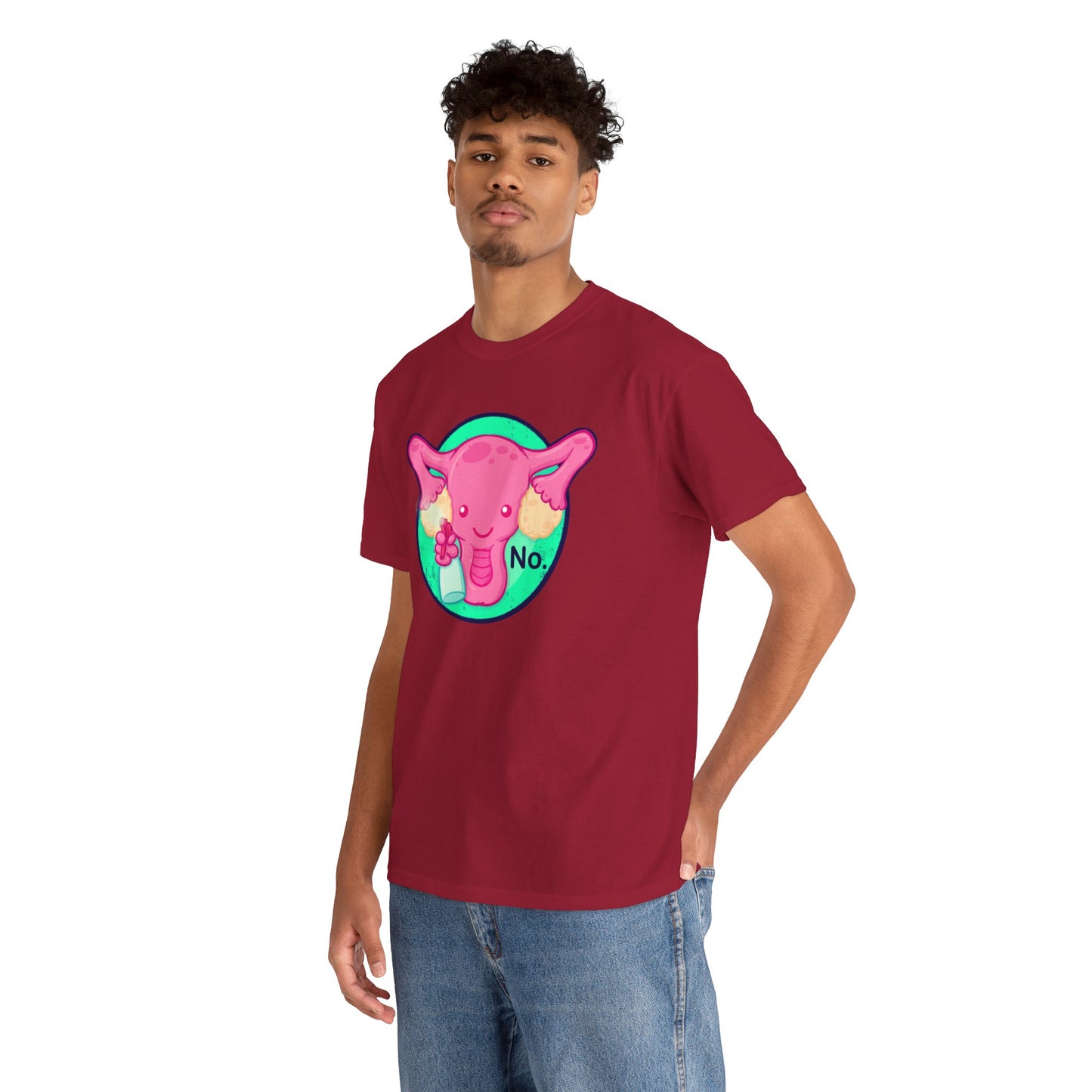 Cuterus Unisex Heavy Cotton Tee
