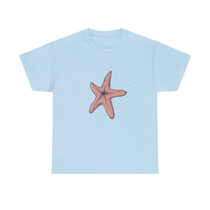 Chocolate Starfish Unisex Heavy Cotton Tee