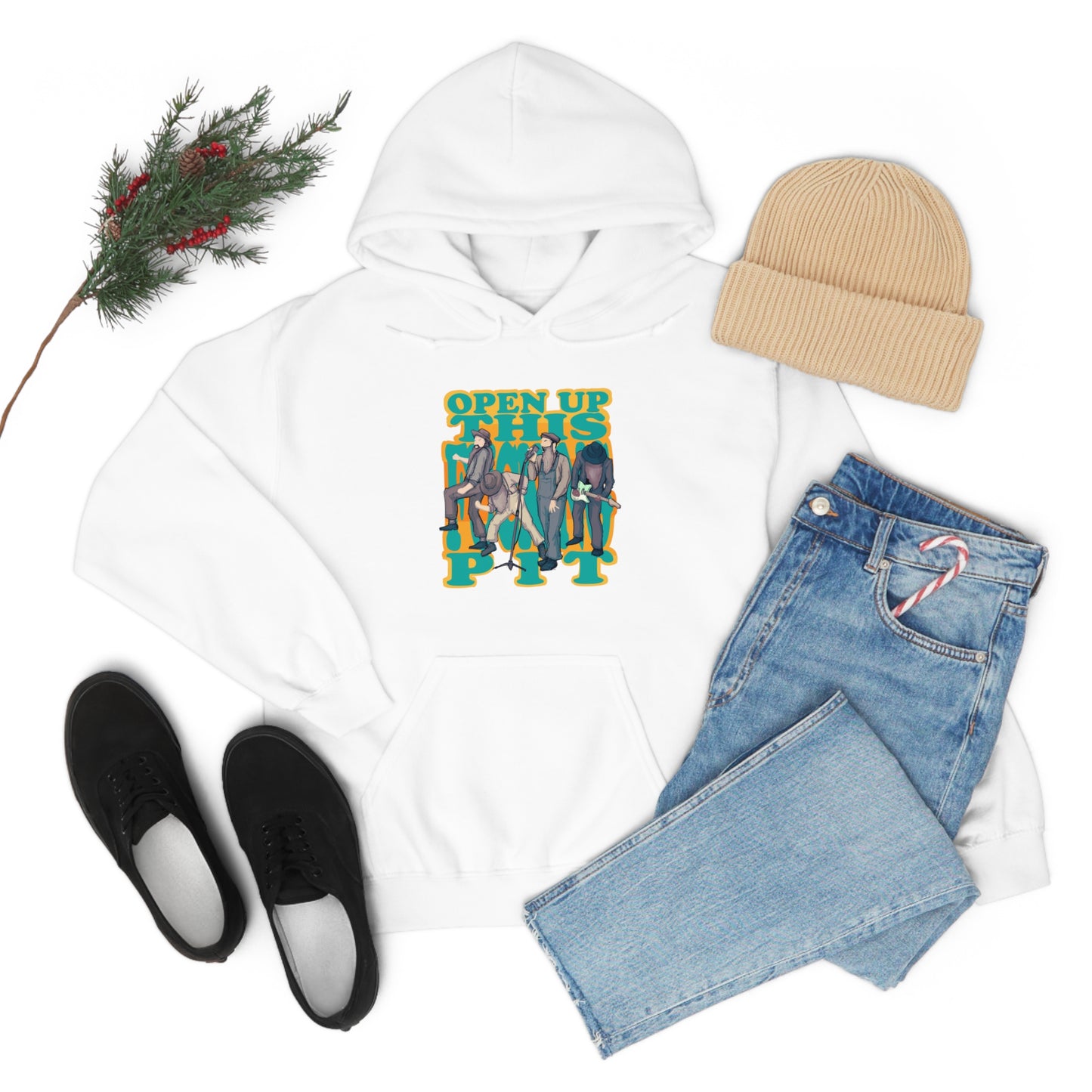 Soggy Metal Unisex Heavy Blend Hooded Sweatshirt