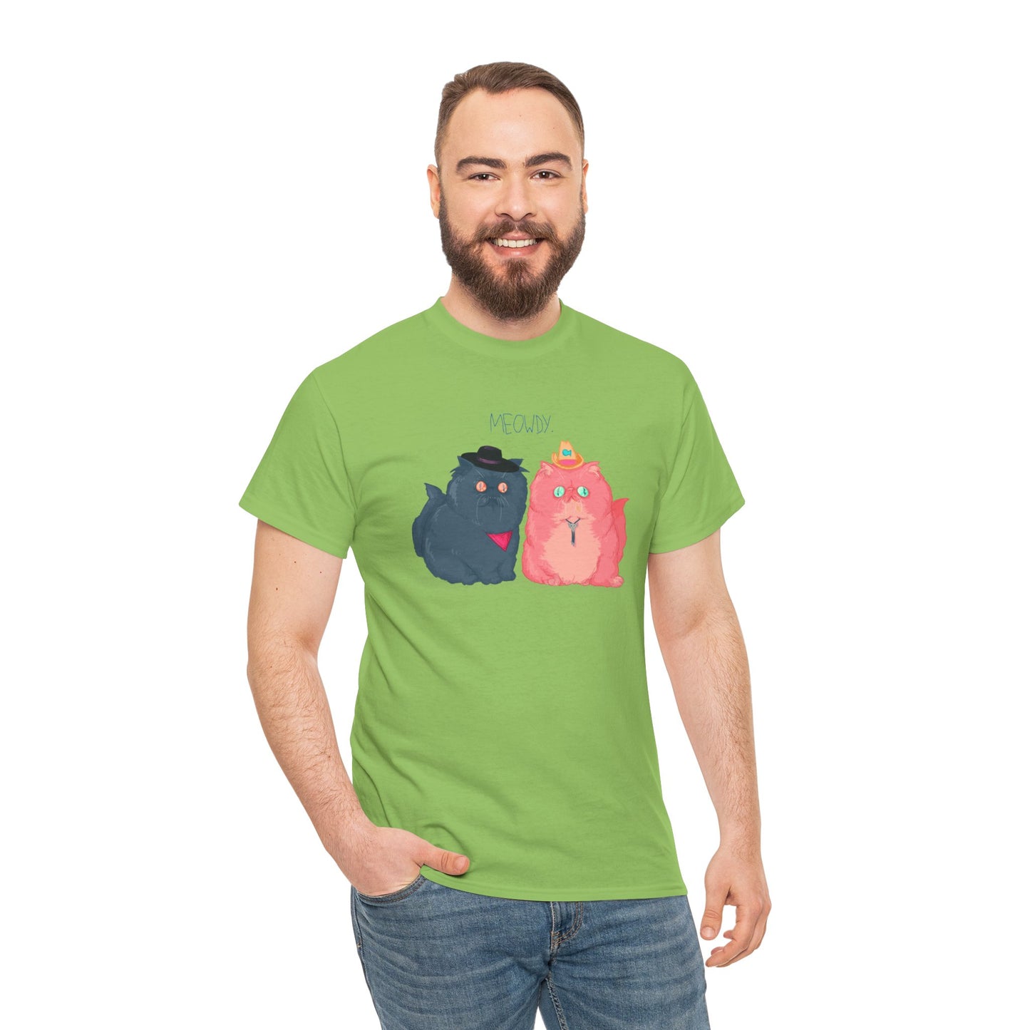 Meowdy Unisex Heavy Cotton Tee