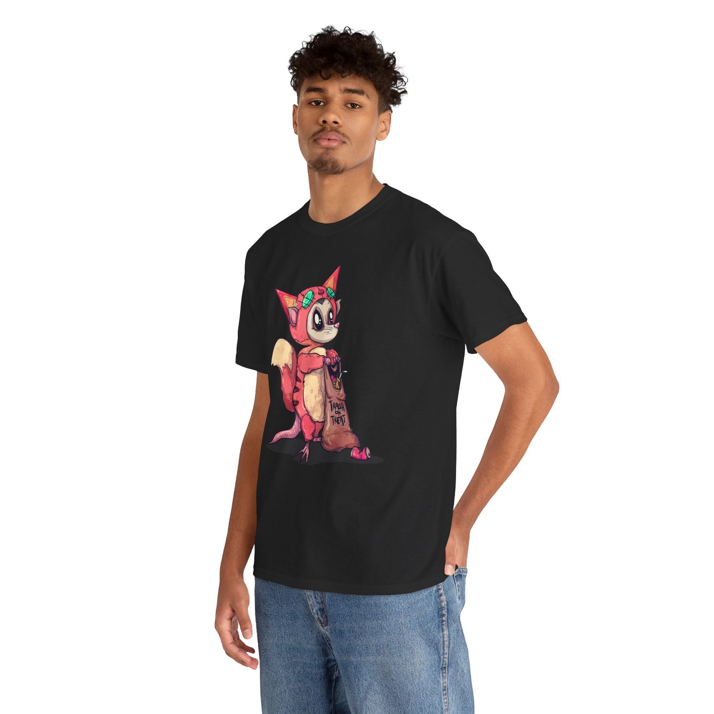 Trash Or Treat Unisex Heavy Cotton Tee