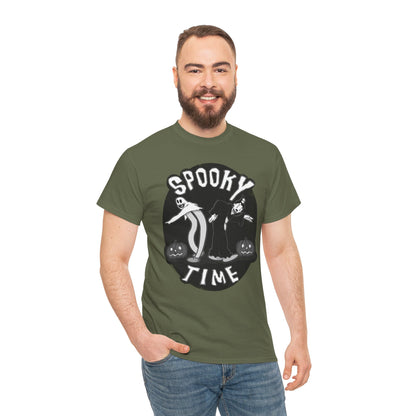 Spooky Time Unisex Heavy Cotton Tee