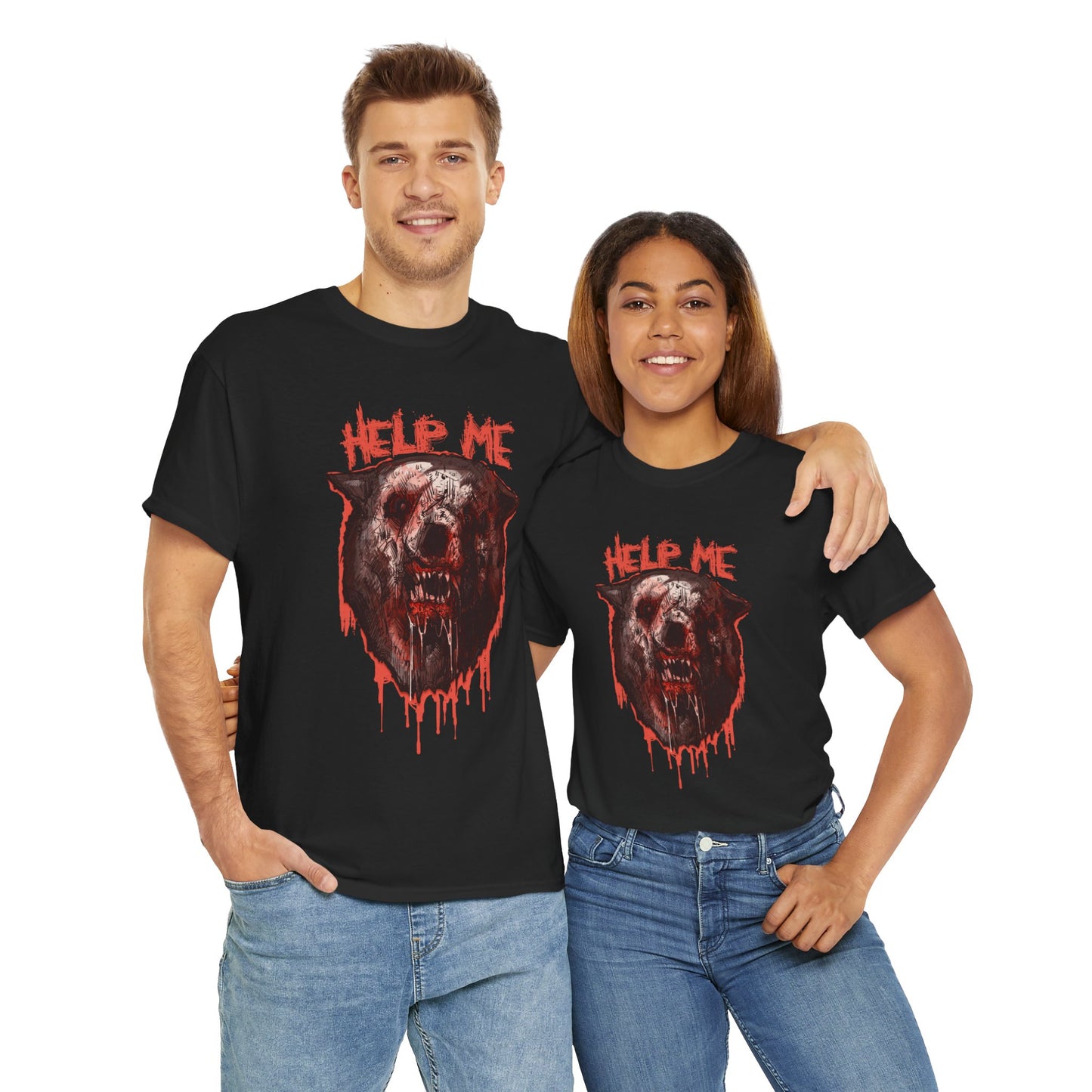 Shimmer Bear Unisex Heavy Cotton Tee