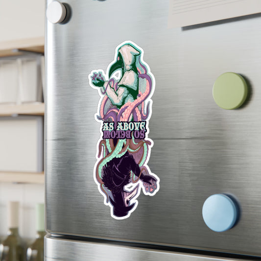 As Above So Below Life & Death Kiss-Cut Vinyl Decal