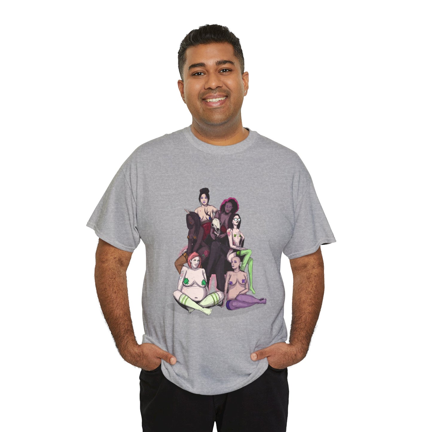 Deer Daddy Series 7: My Babies Unisex Heavy Cotton Tee