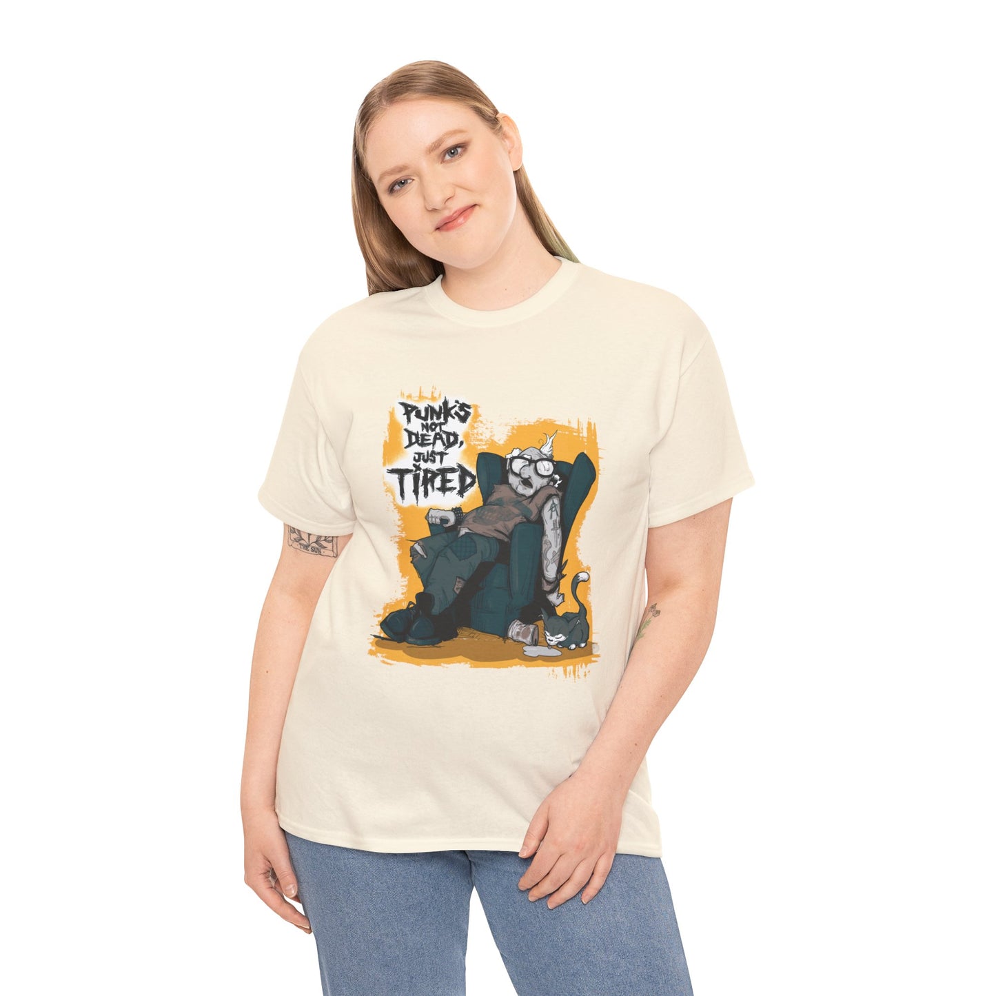 Old Punk Unisex Heavy Cotton Tee