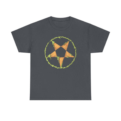 Guacamole Pentagram Unisex Heavy Cotton Tee