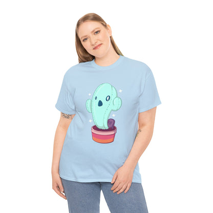 Spooky Succulent Unisex Heavy Cotton Tee