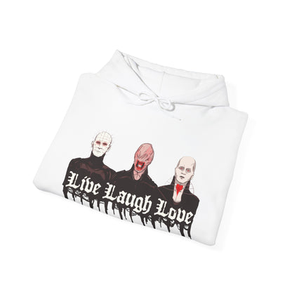 Live Laugh Suffer Unisex Heavy Blend Hooded Sweatshirt