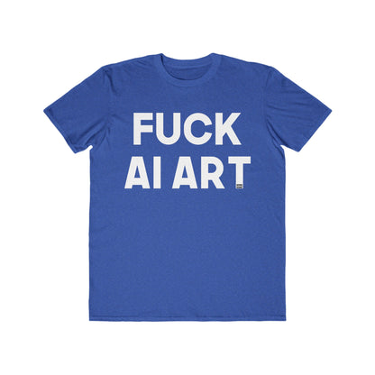 Fuck AI Art Men's Lightweight Fashion Tee