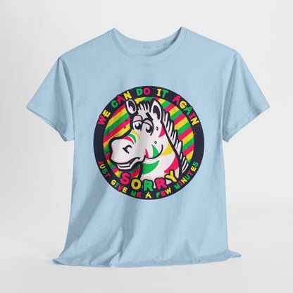 Premature Zebra Unisex Heavy Cotton Tee