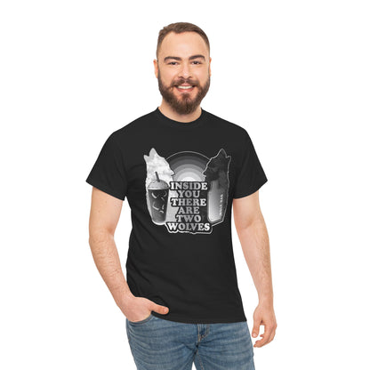 Two Wolves Unisex Heavy Cotton Tee
