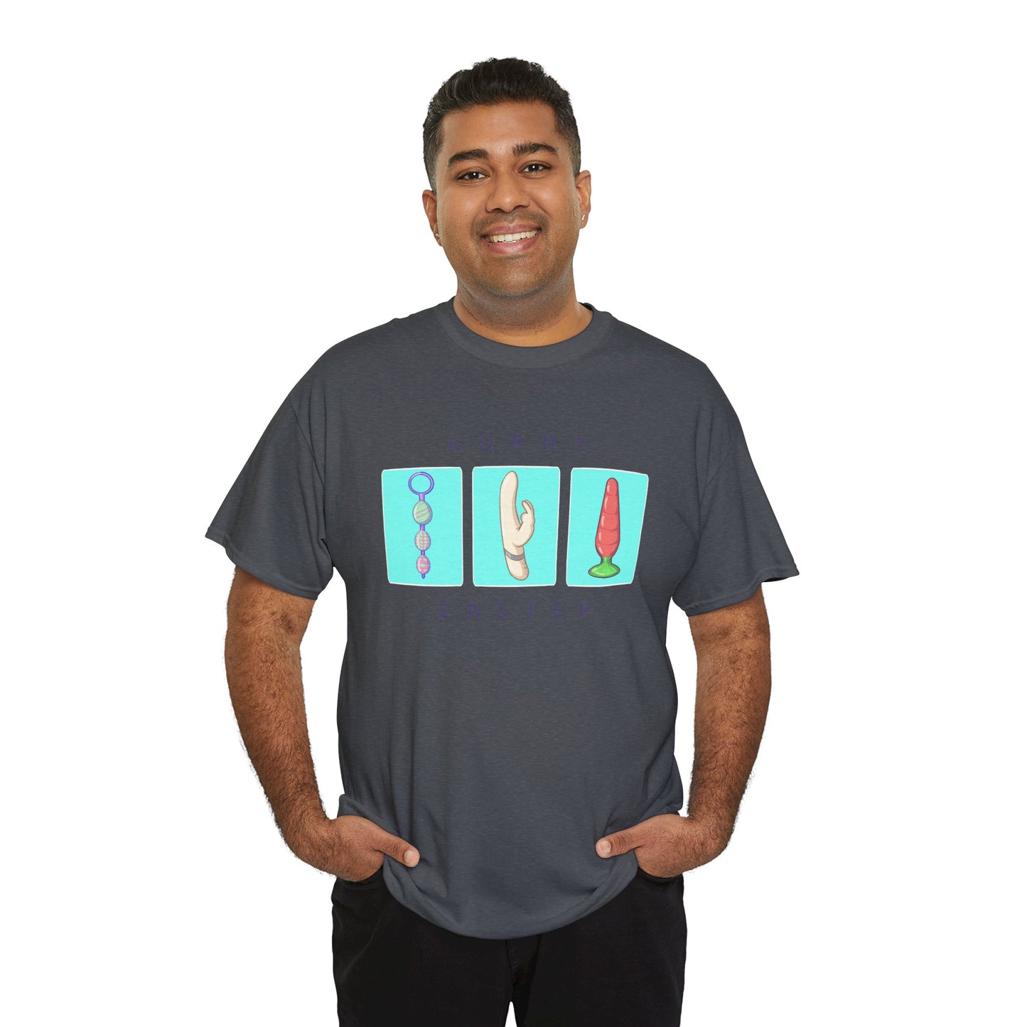 Horny Easter Unisex Heavy Cotton Tee