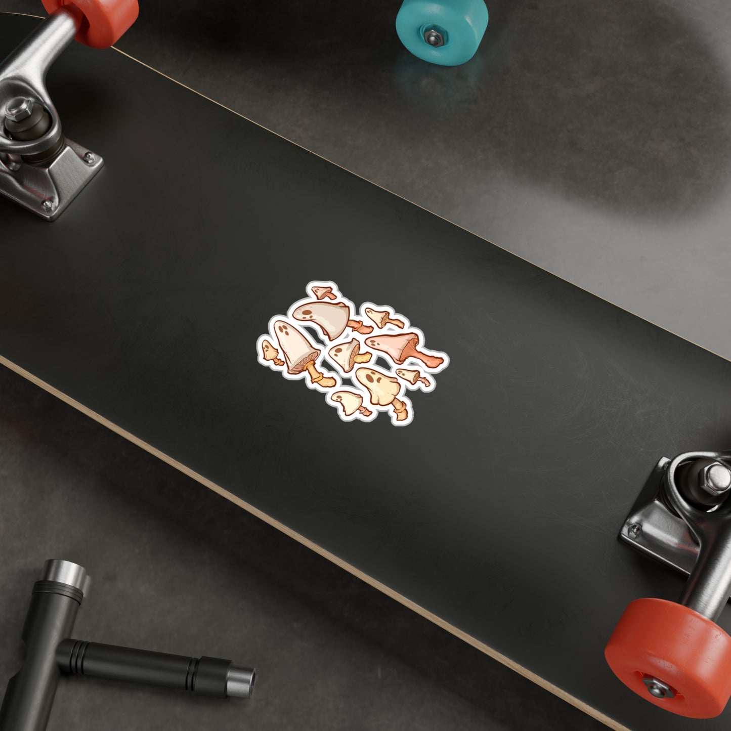 Spooky Mushrooms Kiss-Cut Vinyl Decal
