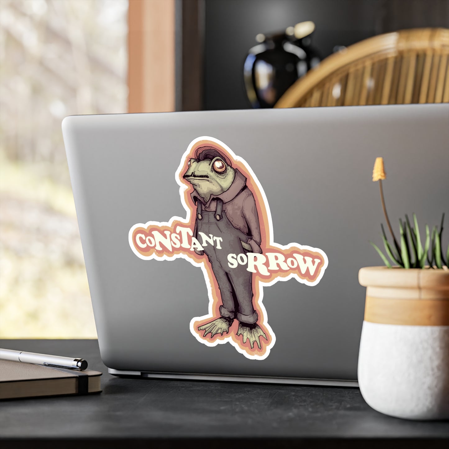 Constant Sorrow Kiss-Cut Vinyl Decal