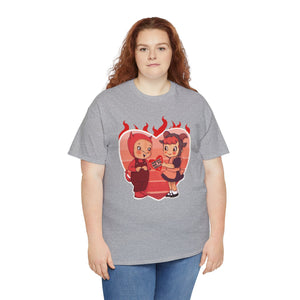 Love Is Hell Unisex Heavy Cotton Tee