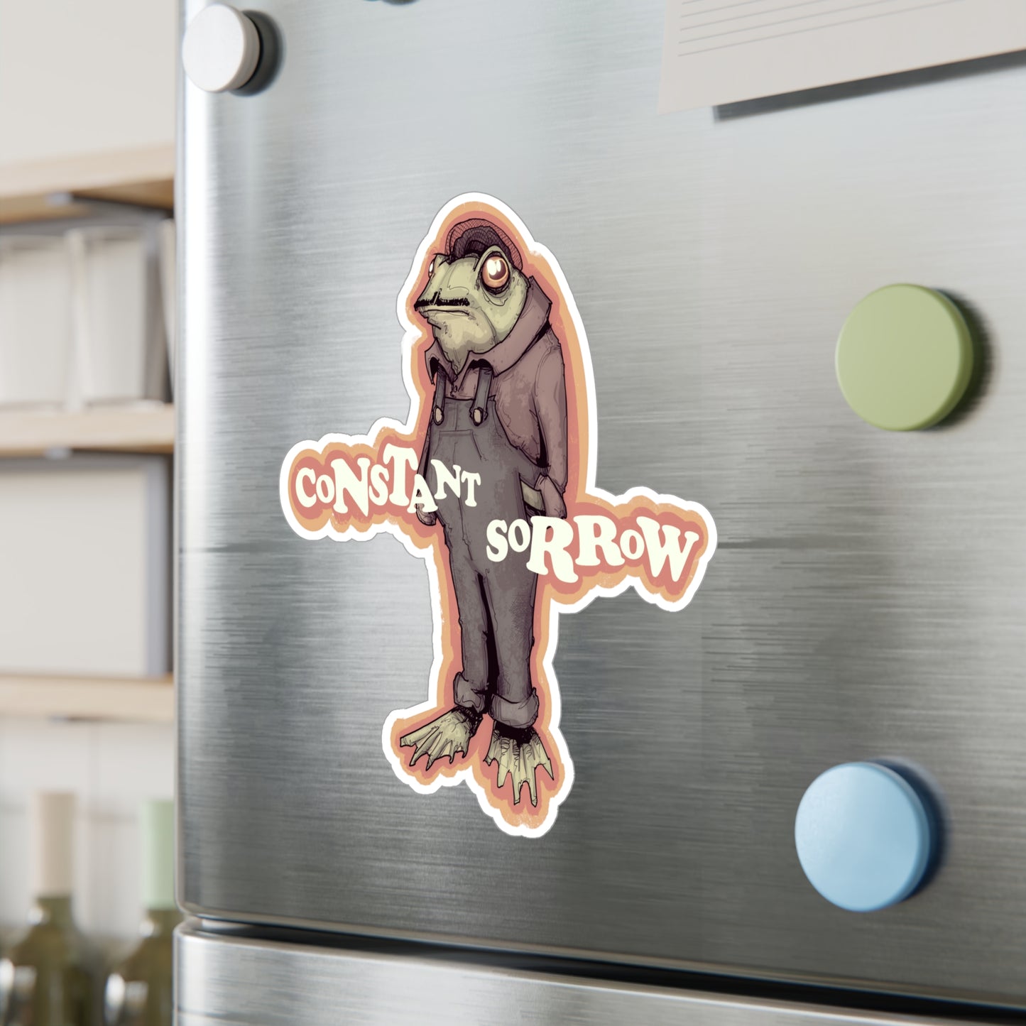 Constant Sorrow Kiss-Cut Vinyl Decal
