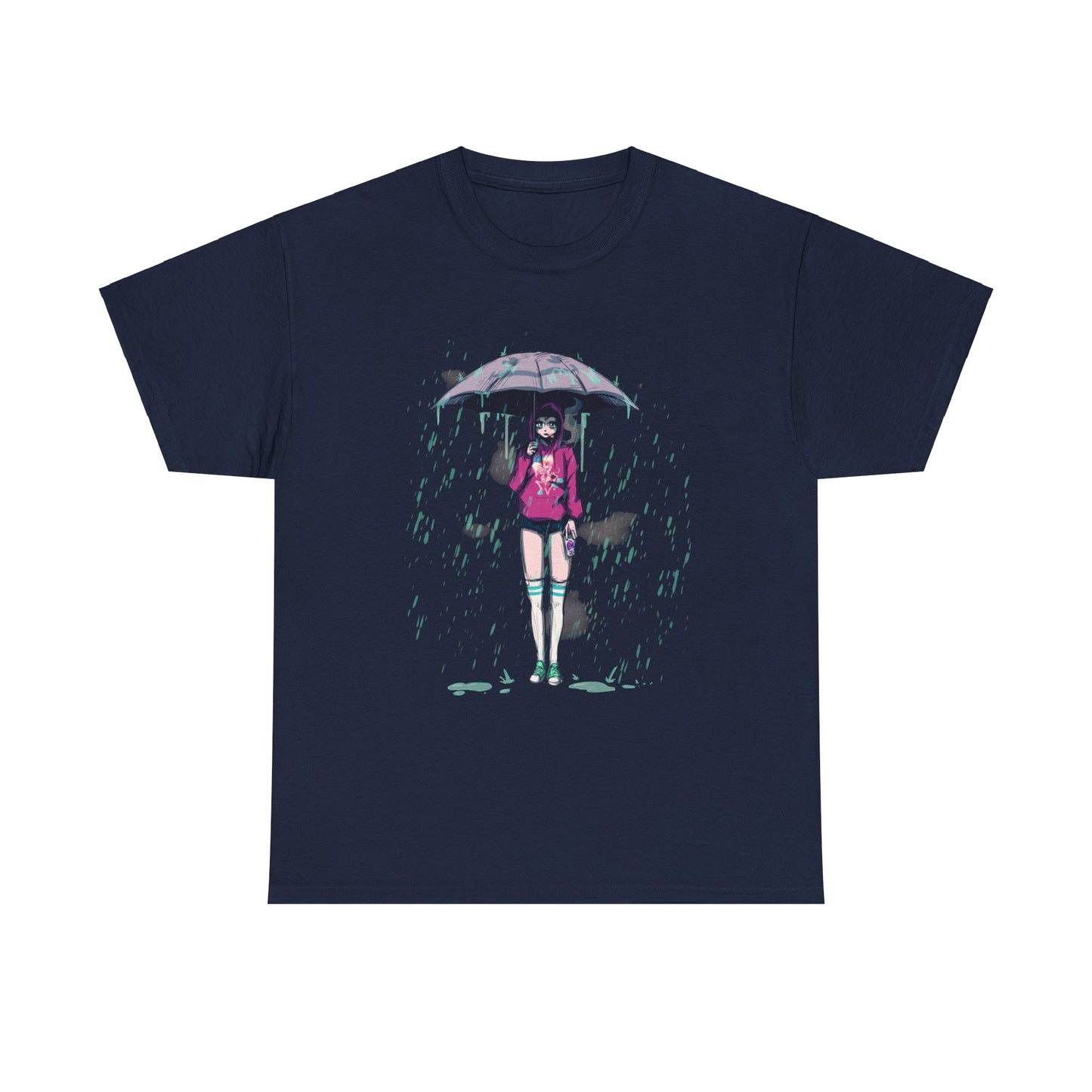 Only Happy When It Rains Unisex Heavy Cotton Tee