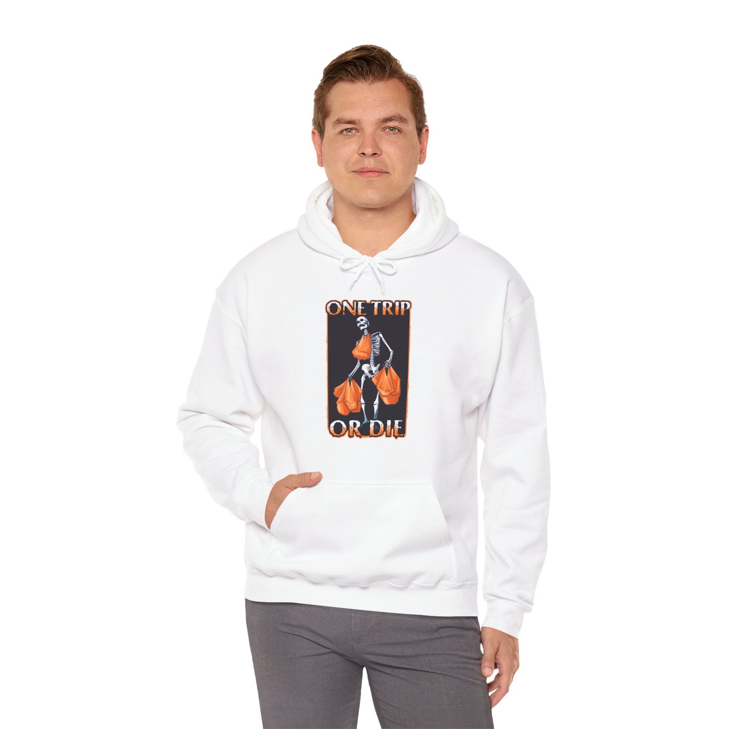 No Grocery Left Behind Unisex Heavy Blend Hooded Sweatshirt