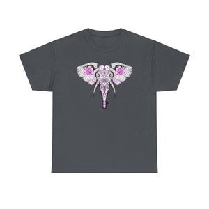 Sugar Skull Elephant Unisex Heavy Cotton Tee