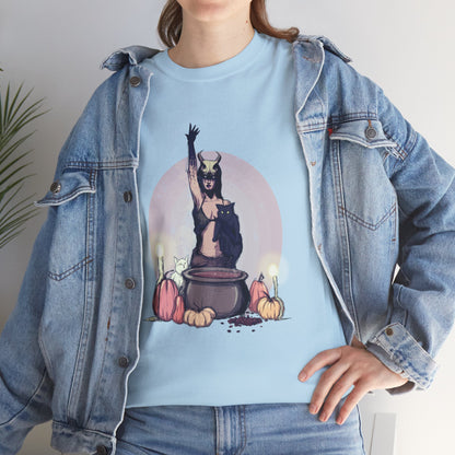 Coffee Witch Unisex Heavy Cotton Tee
