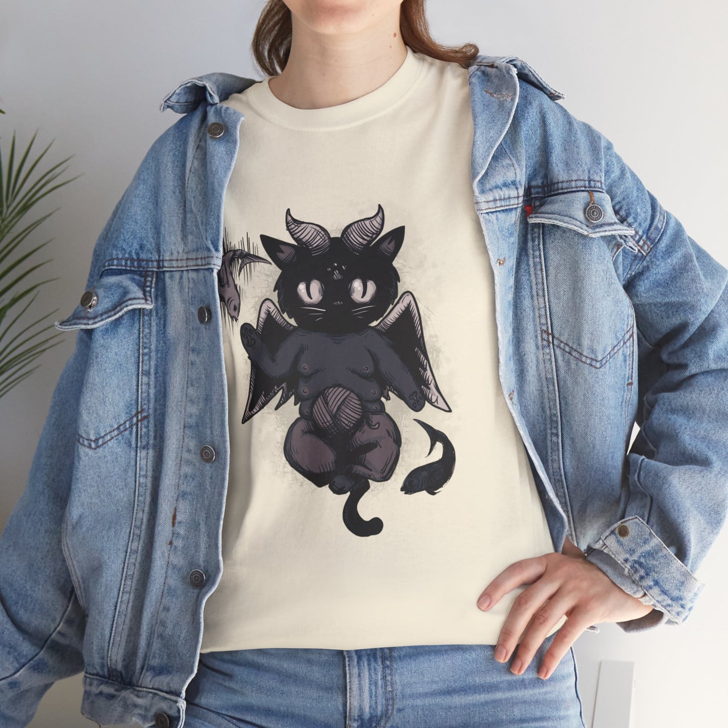Baphocat Unisex Heavy Cotton Tee