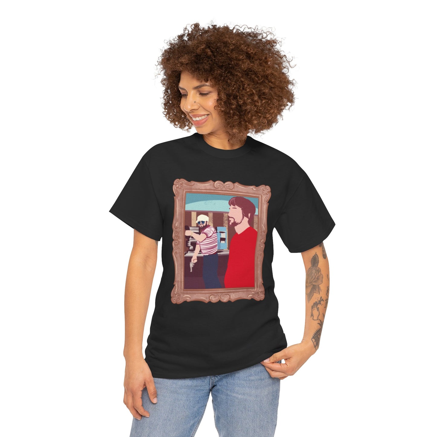 Airport Justice Unisex Heavy Cotton Tee