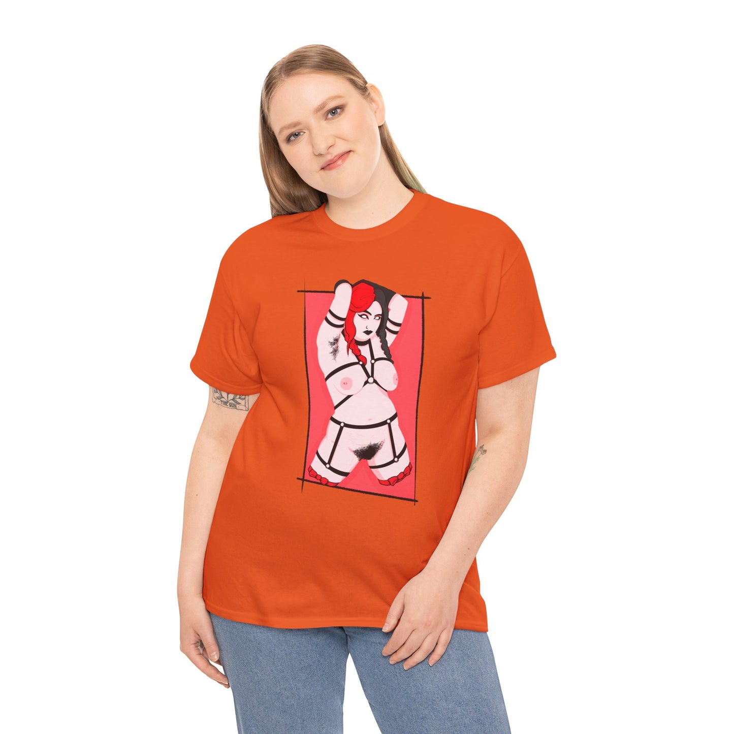 Natural Queen Unisex Heavy Cotton Tee