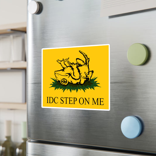 Gadsden Frog Kiss-Cut Vinyl Decal