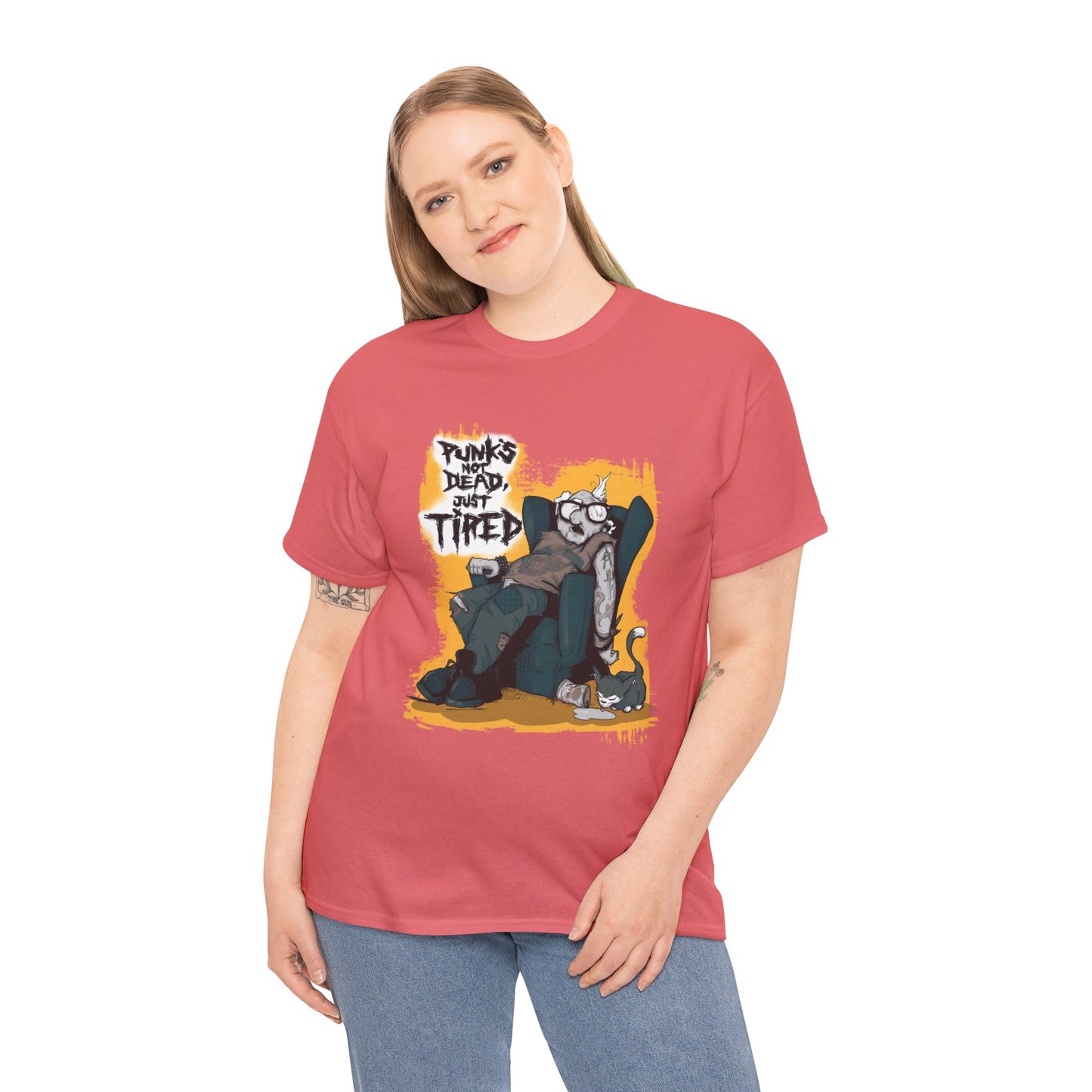 Old Punk Unisex Heavy Cotton Tee