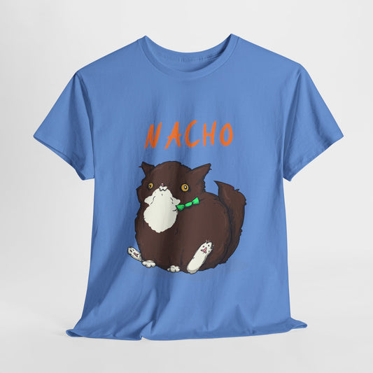 Nacho The Cat Unisex Heavy Cotton Tee