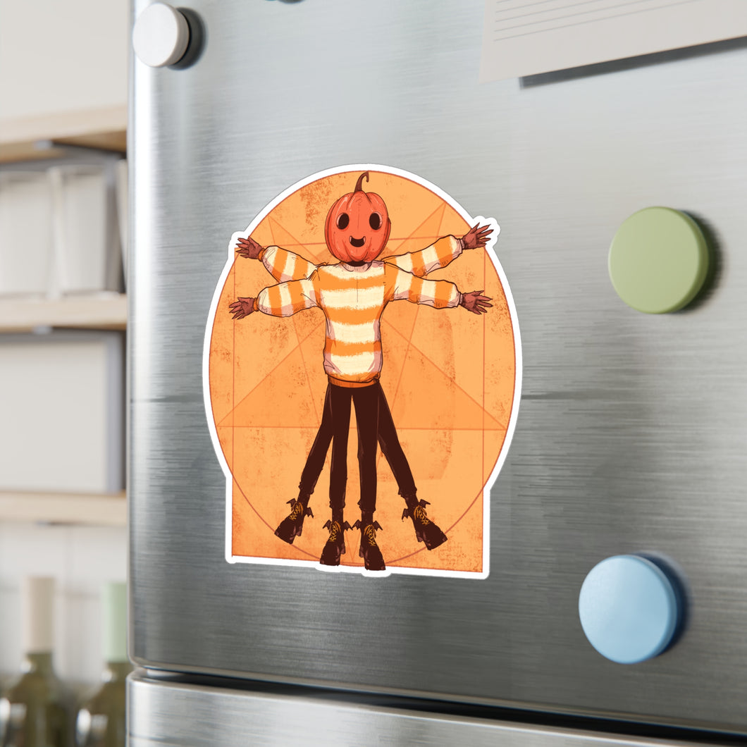 Vitruvian Halloween Kiss-Cut Vinyl Decal