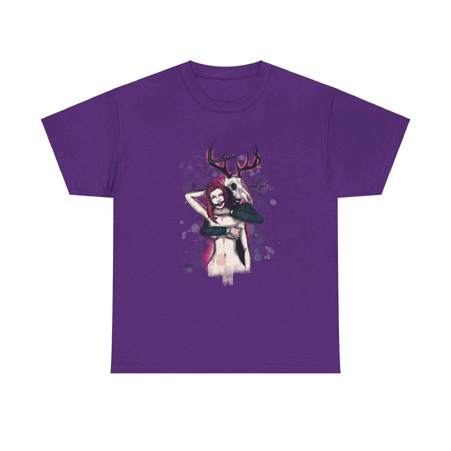 Deer Daddy Series 3: Good Girl Unisex Heavy Cotton Tee