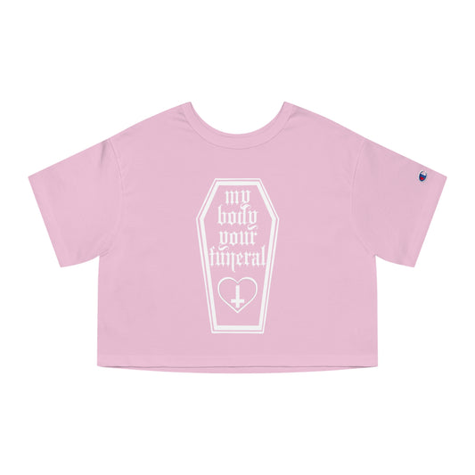 My Body Your Funeral Women's Heritage Cropped T-Shirt