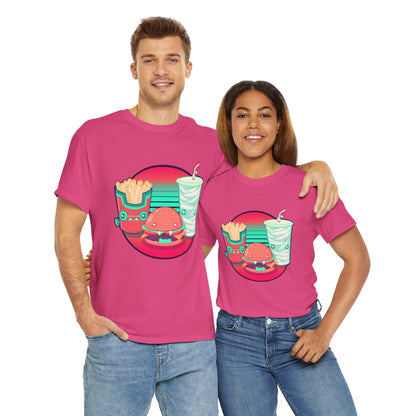 Spooky Fast Food Unisex Heavy Cotton Tee