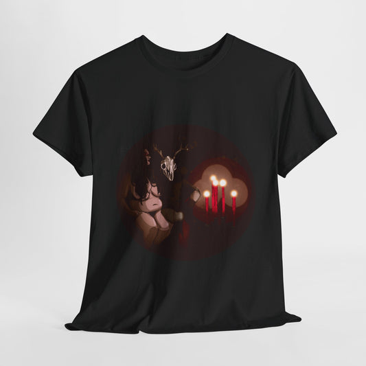 Deer Daddy Series 9: Candlelight Unisex Heavy Cotton Tee