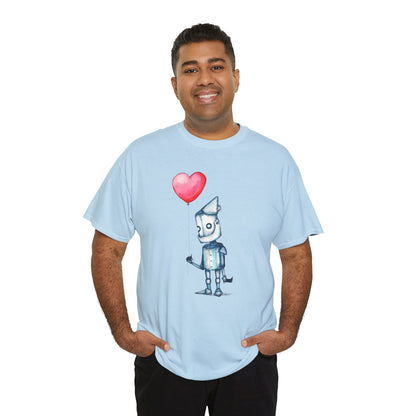 Tinman Gets A Heart Unisex Heavy Cotton Tee