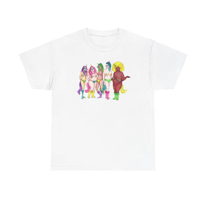 Unicorns Unisex Heavy Cotton Tee