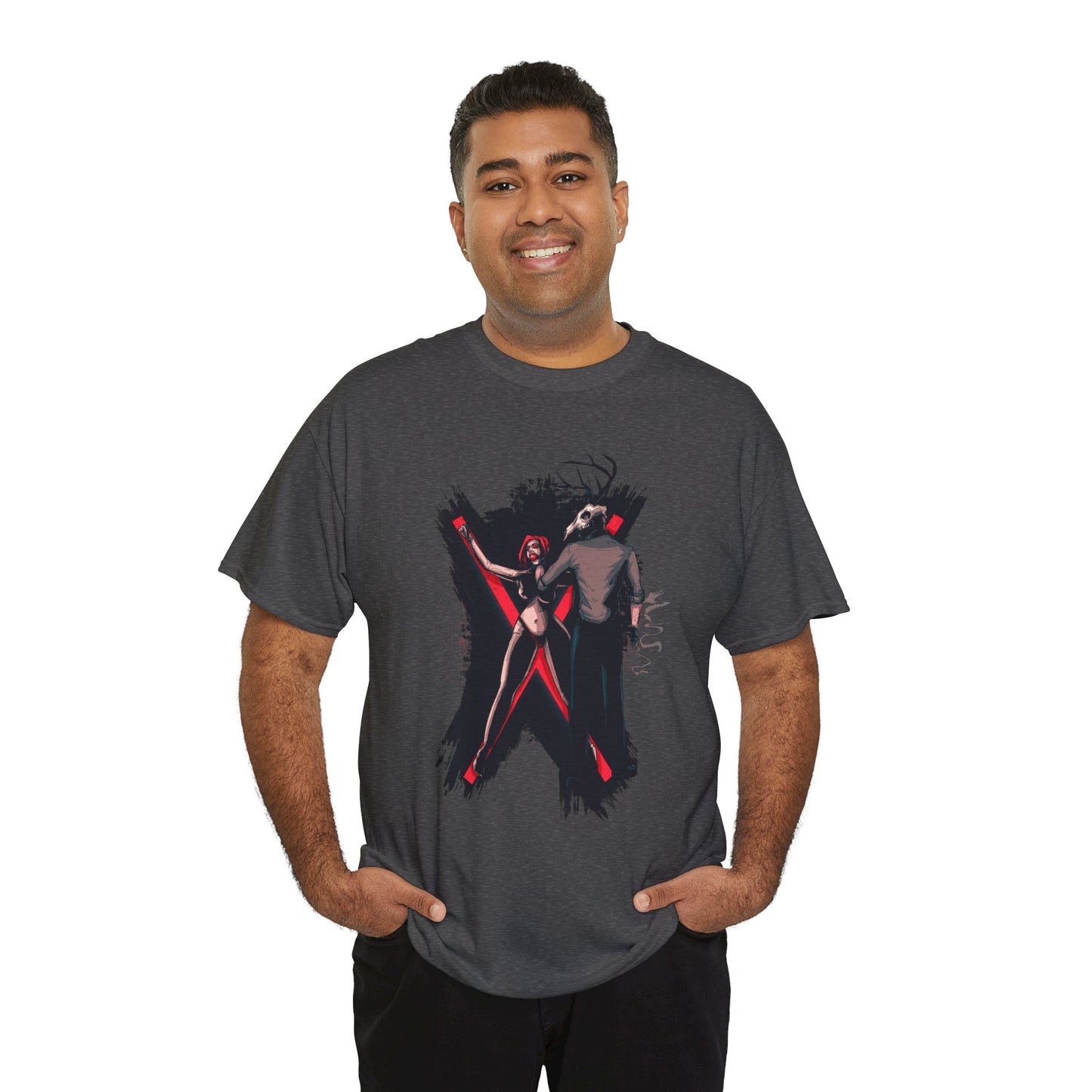 Deer Daddy Series 11: The Cross Unisex Heavy Cotton Tee