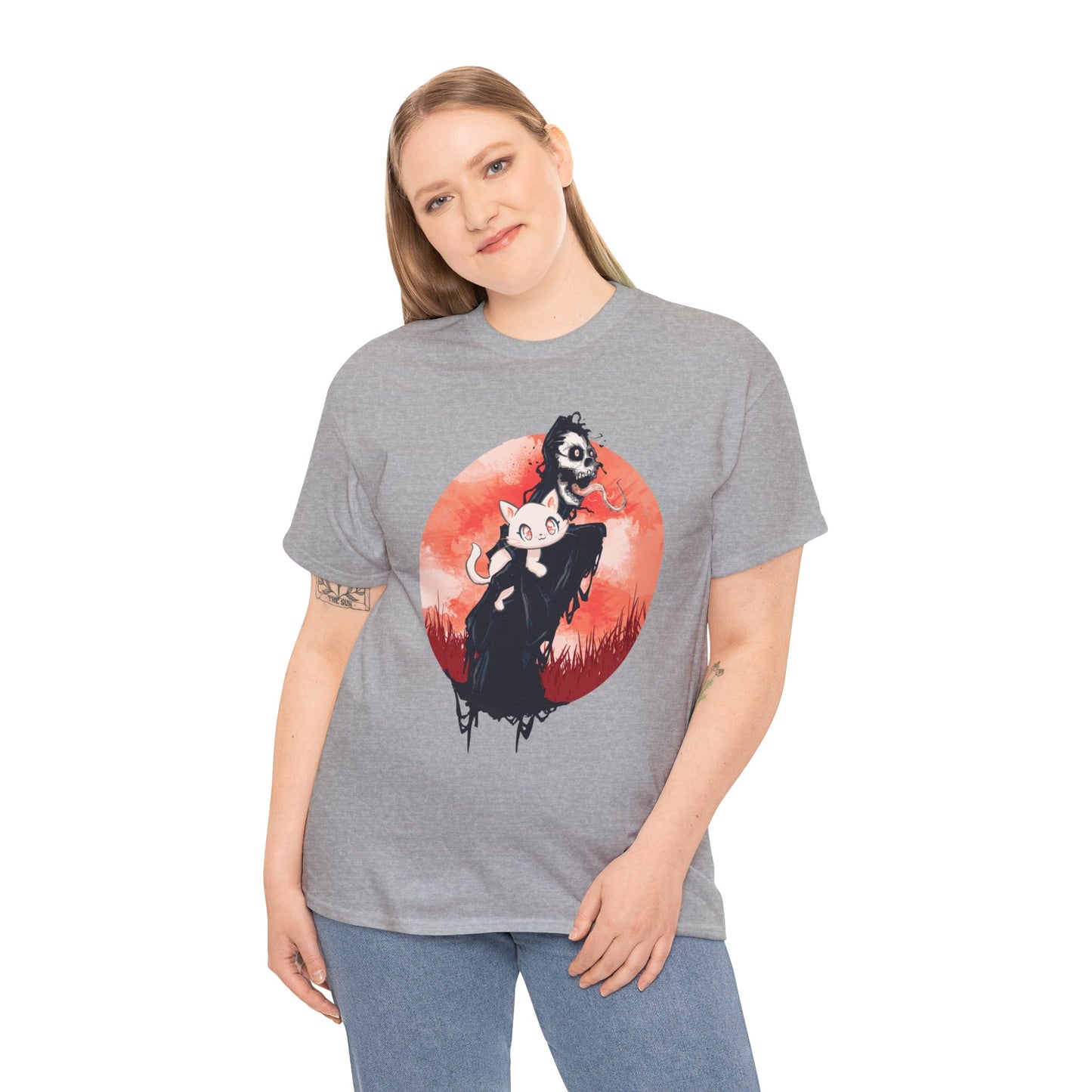 Cat Person Unisex Heavy Cotton Tee