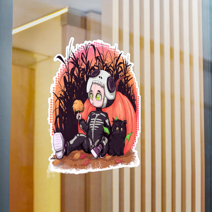 Waiting For Fall Kiss-Cut Vinyl Decal