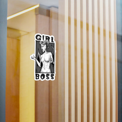Girl Boss Kiss-Cut Vinyl Decal