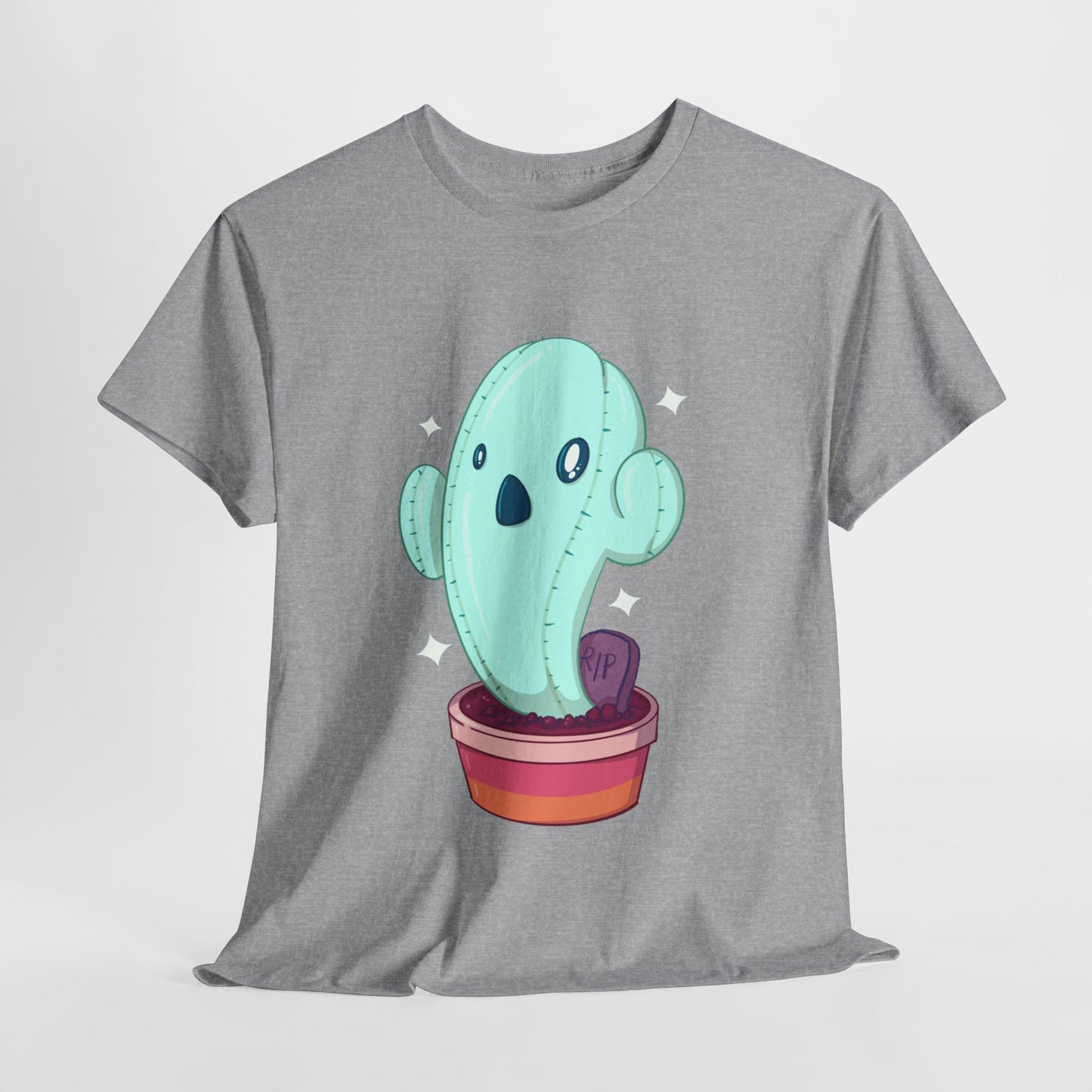 Spooky Succulent Unisex Heavy Cotton Tee